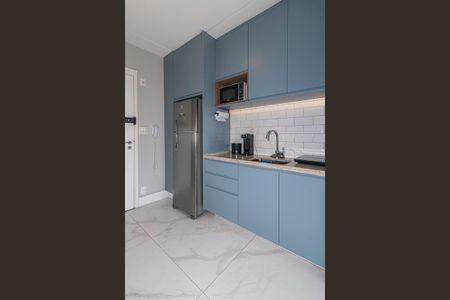 Studio para alugar com 35m², 1 quarto e sem vaga Studio para alugar com 35m², 1 quarto e sem vagaCozinha