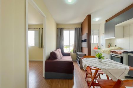 Sala de apartamento para alugar com 1 quarto, 28m² em Conceição, Osasco