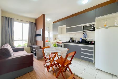 Sala de apartamento para alugar com 1 quarto, 28m² em Conceição, Osasco