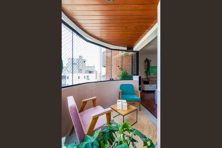 Varanda da Sala de apartamento à venda com 3 quartos, 140m² em Jardim Lar Sao Paulo, São Paulo