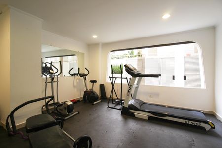 Apartamento para alugar com 120m², 3 quartos e 2 vagasÁrea comum - Academia