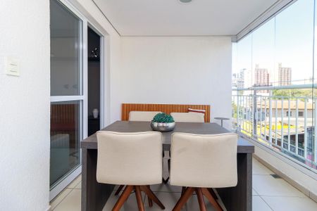 Varanda de apartamento à venda com 2 quartos, 58m² em Chácara Santo Antônio (zona Sul), São Paulo