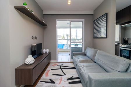 Sala de apartamento à venda com 2 quartos, 58m² em Chácara Santo Antônio (zona Sul), São Paulo