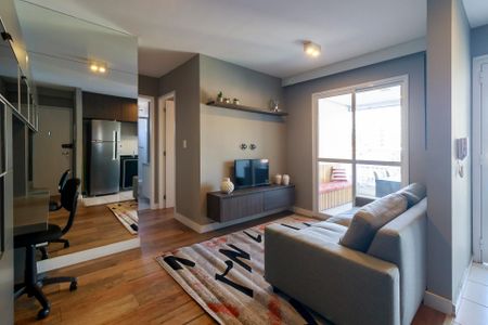 Sala de apartamento à venda com 2 quartos, 58m² em Chácara Santo Antônio (zona Sul), São Paulo