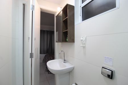 Apartamento para alugar com 52m², 1 quarto e sem vagaBanheiro da Suíte