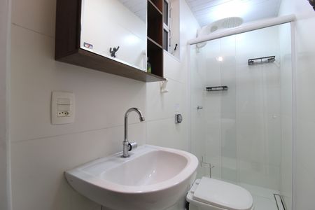 Apartamento para alugar com 52m², 1 quarto e sem vagaBanheiro da Suíte