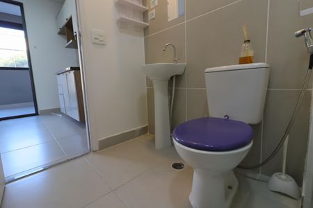 Banheiro de apartamento para alugar com 1 quarto, 40m² em Centro, Osasco