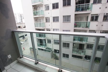 Varanda da Sala de apartamento à venda com 2 quartos, 50m² em Pechincha, Rio de Janeiro