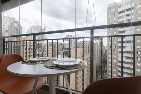 Studio à venda com 25m², 1 quarto e sem vagaVaranda