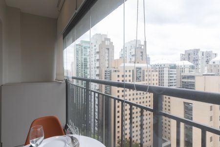 Studio à venda com 25m², 1 quarto e sem vagaVaranda