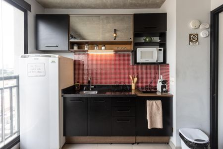 Studio à venda com 32m², 1 quarto e 1 vagaCozinha