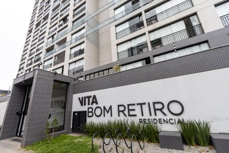 Studio à venda com 32m², 1 quarto e 1 vagaFachada do Condomínio