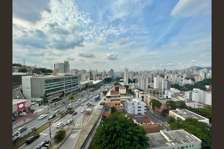 Vista da Sala de apartamento para alugar com 2 quartos, 60m² em Carmo, Belo Horizonte