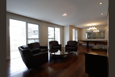 Sala de apartamento para alugar com 3 quartos, 201m² em Jardim Fonte do Morumbi, São Paulo