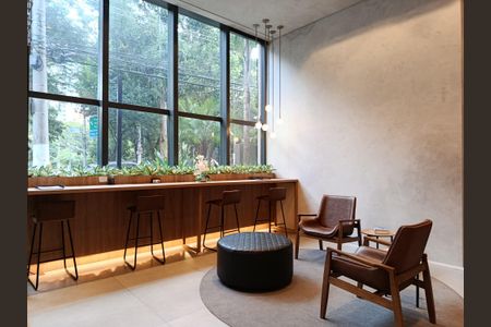 Studio à venda com 26m², 1 quarto e sem vaga Studio à venda com 26m², 1 quarto e sem vagaHall de entrada