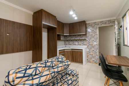 Sala de casa para alugar com 1 quarto, 45m² em Jardim Marília, São Paulo