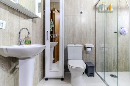 Banheiro de kitnet/studio à venda com 1 quarto, 31m² em Sé, São Paulo