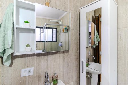 Banheiro de kitnet/studio à venda com 1 quarto, 31m² em Sé, São Paulo