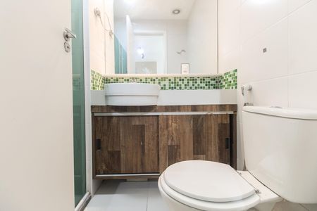Banheiro  de apartamento para alugar com 1 quarto, 40m² em Tatuapé, São Paulo