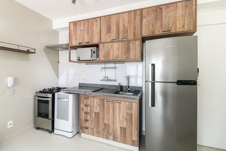 Cozinha  de apartamento para alugar com 1 quarto, 40m² em Tatuapé, São Paulo