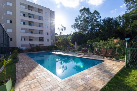 Área comum - Piscina de apartamento para alugar com 2 quartos, 56m² em Jardim Barbacena, Cotia