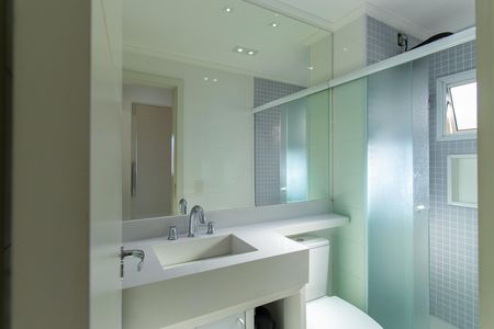 Banheiro de apartamento para alugar com 2 quartos, 56m² em Jardim Barbacena, Cotia