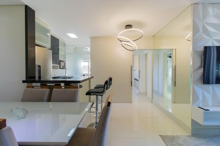 Sala de apartamento para alugar com 2 quartos, 56m² em Jardim Barbacena, Cotia
