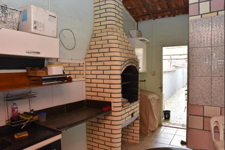 Área comum - Churrasqueira de casa para alugar com 2 quartos, 180m² em Água Doce, Jundiaí