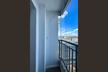 Varanda da Sala de apartamento para alugar com 1 quarto, 36m² em Brás, São Paulo