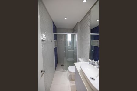 Banheiro Suite 1 de apartamento à venda com 3 quartos, 134m² em Empresarial 18 do Forte, Barueri