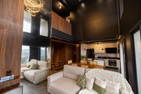 Sala de apartamento à venda com 3 quartos, 134m² em Empresarial 18 do Forte, Barueri