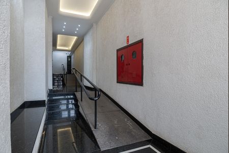 Studio para alugar com 35m², 1 quarto e sem vagaÁrea comum - Hall de entrada do edifício
