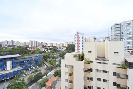 Vista da Varanda de apartamento à venda com 1 quarto, 43m² em Vila Clementino, São Paulo