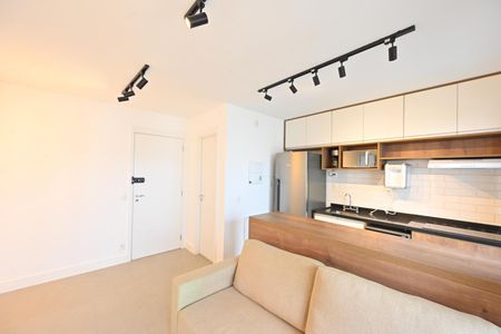 Sala de apartamento à venda com 1 quarto, 43m² em Vila Clementino, São Paulo