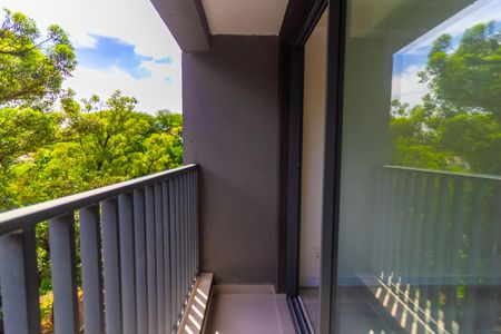 Studio para alugar com 30m², 1 quarto e sem vagaVaranda