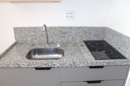 Studio para alugar com 25m², 1 quarto e sem vagaCozinha
