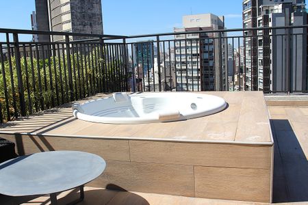 Studio para alugar com 25m², 1 quarto e sem vagaHidromassagem