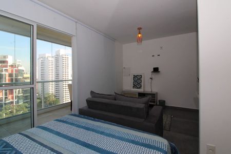 Sala/Quarto de apartamento para alugar com 1 quarto, 37m² em Real Parque, São Paulo