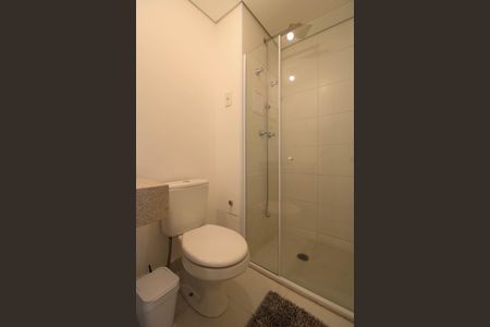 Banheiro  de apartamento para alugar com 1 quarto, 37m² em Real Parque, São Paulo