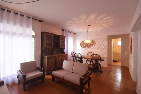 Sala de apartamento para alugar com 2 quartos, 97m² em Jardim Tres Marias, Guarujá