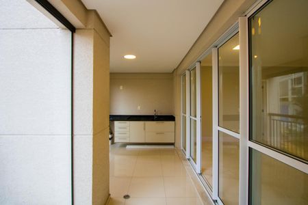 Varanda da sala de apartamento para alugar com 3 quartos, 92m² em Vila Gilda , Santo André