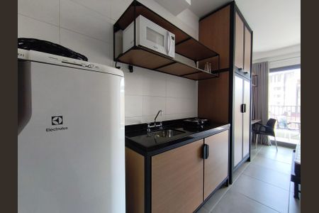 Studio à venda com 25m², 1 quarto e sem vagaCozinha