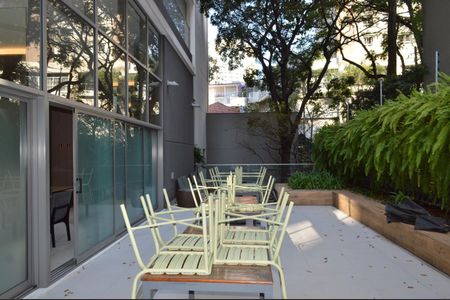 Studio à venda com 24m², 1 quarto e sem vaga Studio à venda com 24m², 1 quarto e sem vagaChurrasqueira