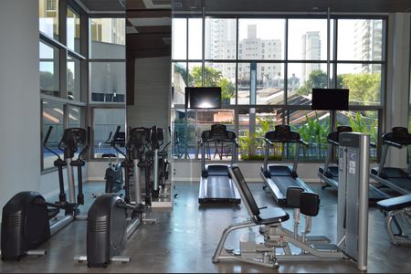 Studio à venda com 24m², 1 quarto e sem vaga Studio à venda com 24m², 1 quarto e sem vagaAcademia