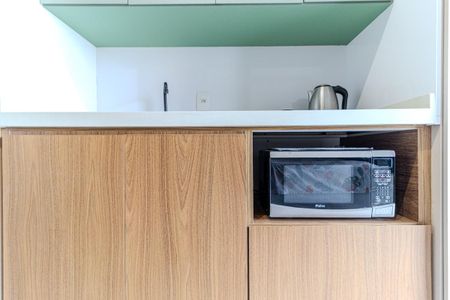 Studio para alugar com 21m², 1 quarto e sem vaga Studio para alugar com 21m², 1 quarto e sem vagaCozinha