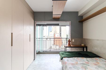 Studio de kitnet/studio para alugar com 1 quarto, 21m² em República, São Paulo