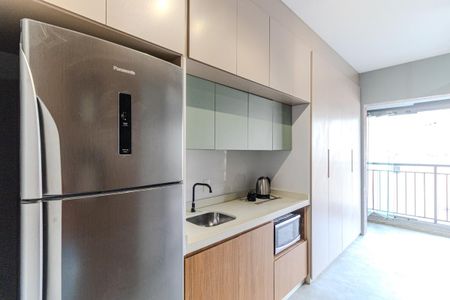 Studio para alugar com 21m², 1 quarto e sem vaga Studio para alugar com 21m², 1 quarto e sem vagaCozinha