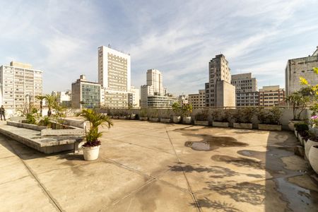 Pátio de kitnet/studio para alugar com 1 quarto, 50m² em Centro Histórico de São Paulo, São Paulo