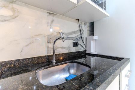 Cozinha de kitnet/studio para alugar com 1 quarto, 50m² em Centro Histórico de São Paulo, São Paulo