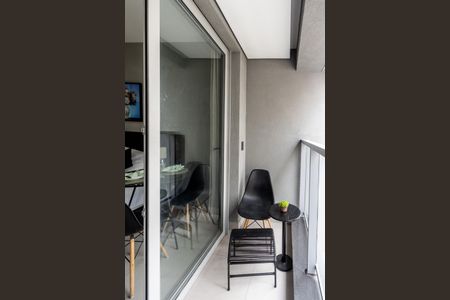 Studio à venda com 24m², 1 quarto e sem vagaVaranda  Studio
